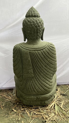 SEATED BUDDHA HANSI 100 CM BACK